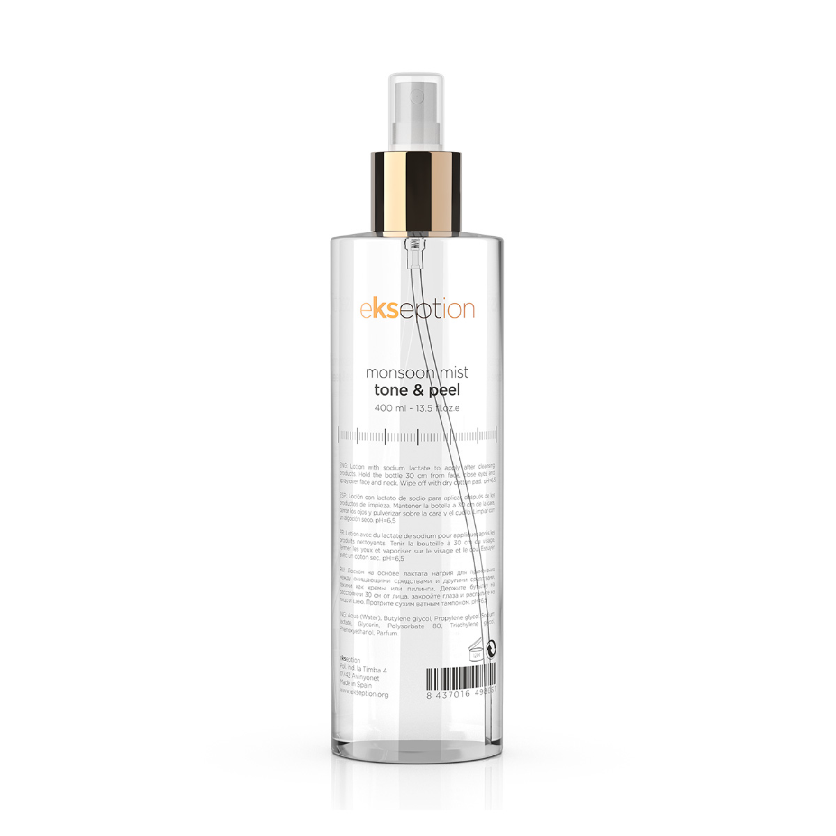 Ekseption Monsoon Mist Tone & Peel 400 ml